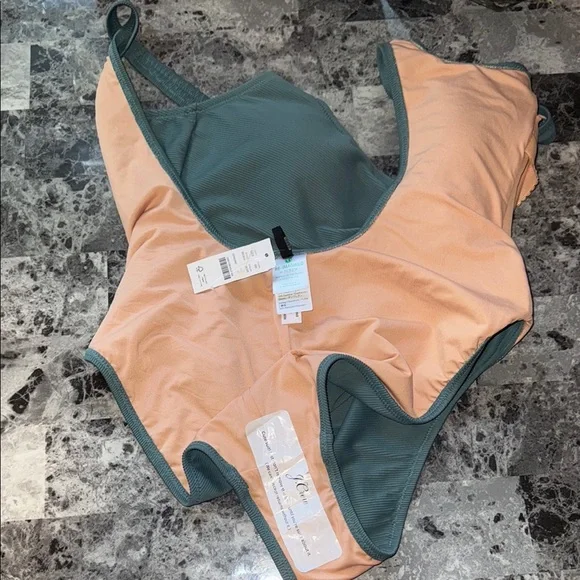 J. Crew Green One Piece Swimsuit - Picture 4 of 6